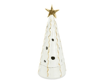 Vietri Foresta Large Tree with Ribbon & Gold Star