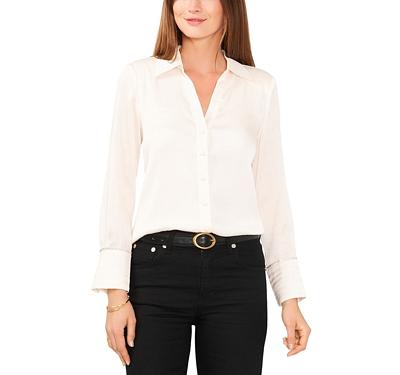 Vince Camuto Collared Pullover Blouse