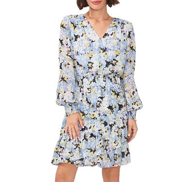 Vince Camuto Floral Crossover Dress
