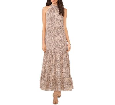 Vince Camuto Tiered Printed Maxi Dress