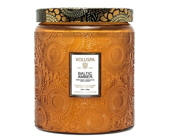 Voluspa Baltic Amber Luxe Jar Candle 44 oz.