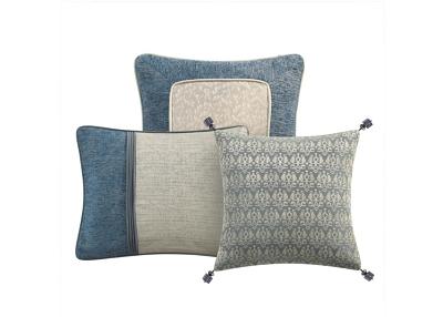 Waterford Laurent Decorative Pillows, Set of 3