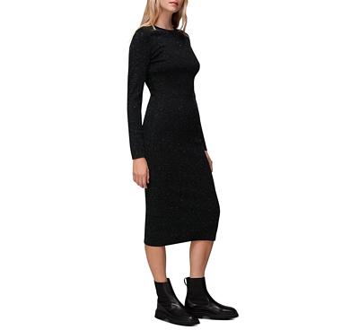 Whistles Annie Sparkle Knit Sweater Dress
