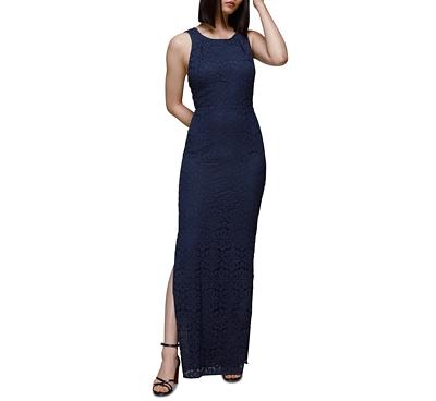 Whistles Lace Tie Back Maxi Dress