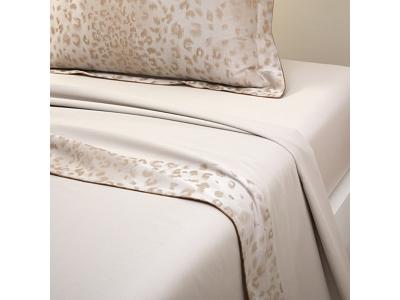 Yves Delorme Tioman Cotton Fitted Sheet, King