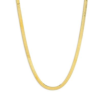 Zoe Lev 14K Yellow Gold Herringbone Chain Necklace, 18