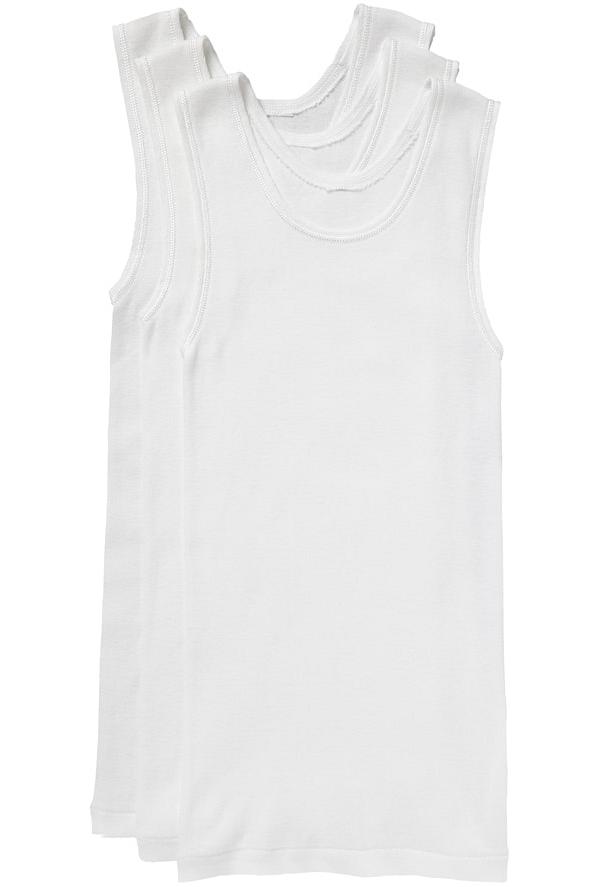 Bonds Boys Chesty 3 Pack Top in White Size: