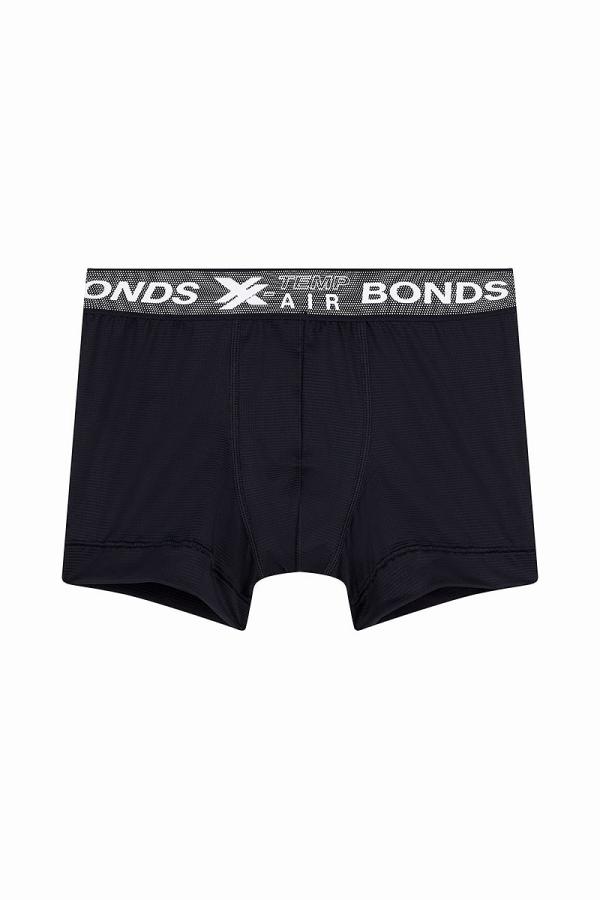 Bonds Boys X-Temp Air Trunk in Nu Black Size: