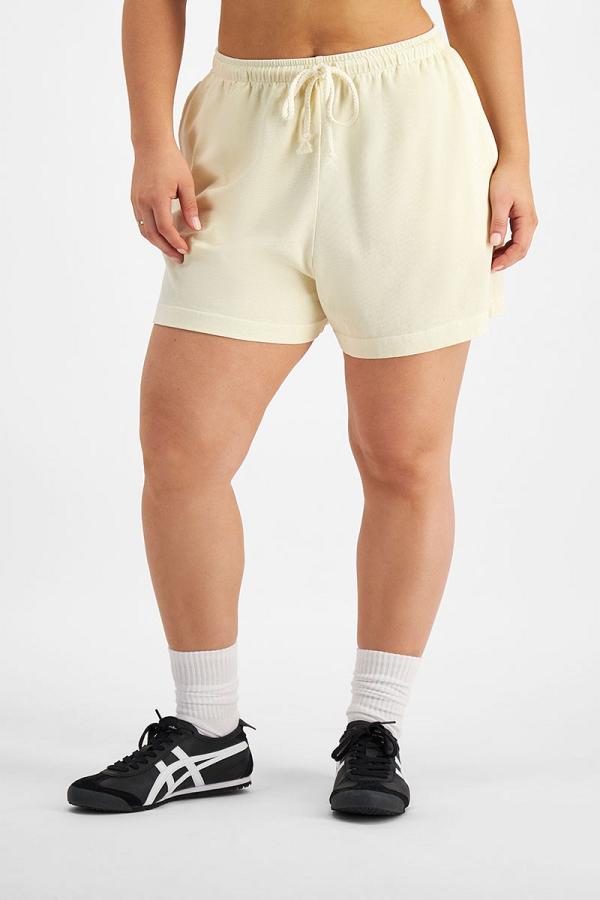Bonds Cotton Icons Short in Champagne Glow Size:
