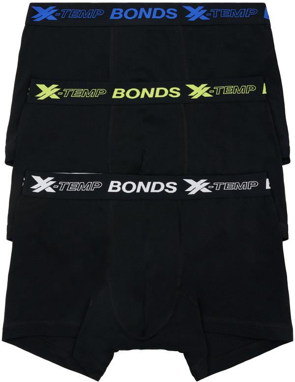 Bonds Cotton X-Temp Trunk 3 Pack Size: