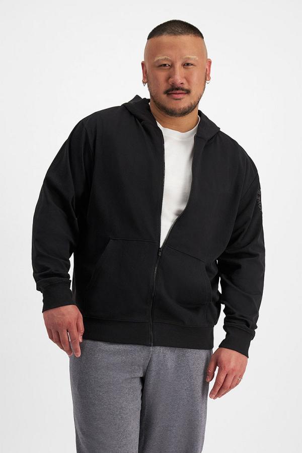 Bonds Essentials Move Zip Hoodie in Black Size: