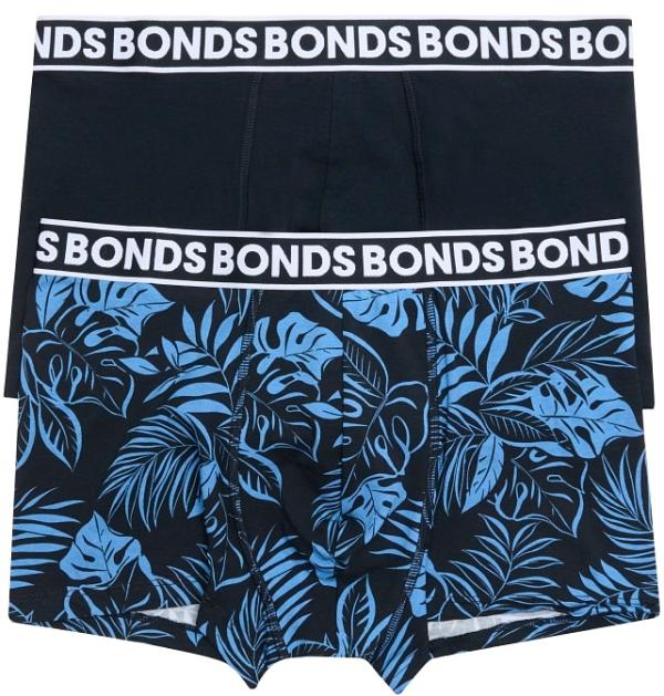 Bonds Faves Trunk 2 Pack in Palm Shadow Size: