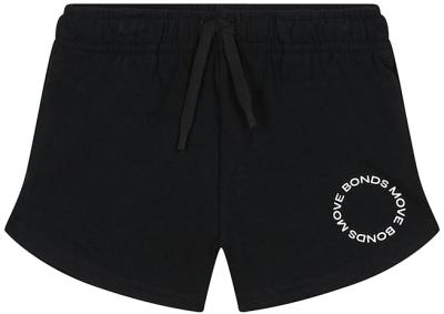Bonds Girls Move Terry Short in Nu Black Size:
