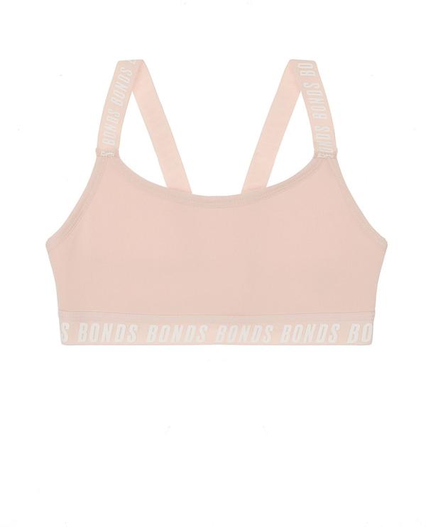 Bonds Girls Performance Pullover Crop in Tea Party Size: