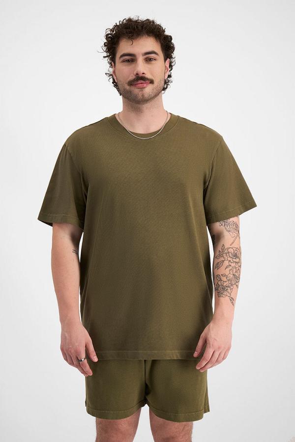 Bonds Icons Heavy Weight Tee in Antique Bronze Size: