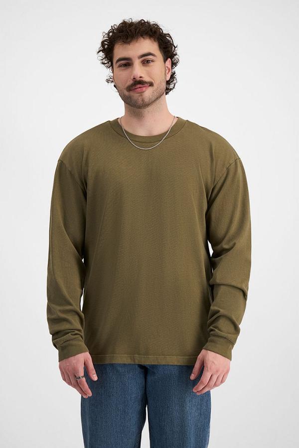 Bonds Icons long Sleeve Top in Antique Bronze Size: