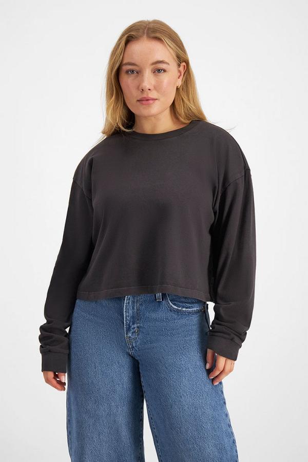 Bonds Icons Long Sleeve Top in Rock Star Size: