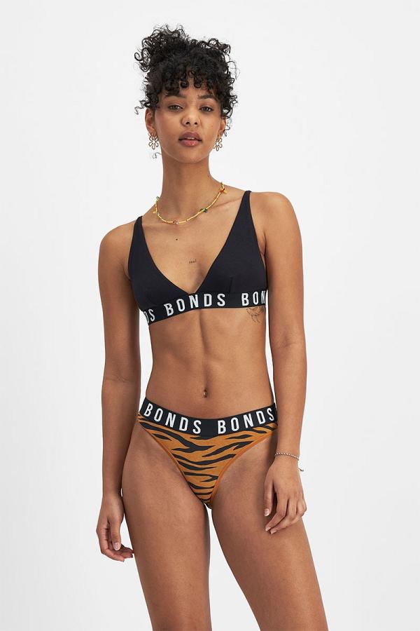 Bonds Icons Super Logo Cotton Bikini Size:
