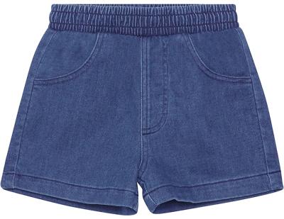 Bonds Kids Denim Short in Basic Mid Blue Chambray Size: