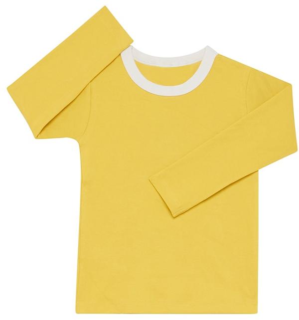 Bonds Kids Long Sleeve Sleep Top in Hello Yellow Size: