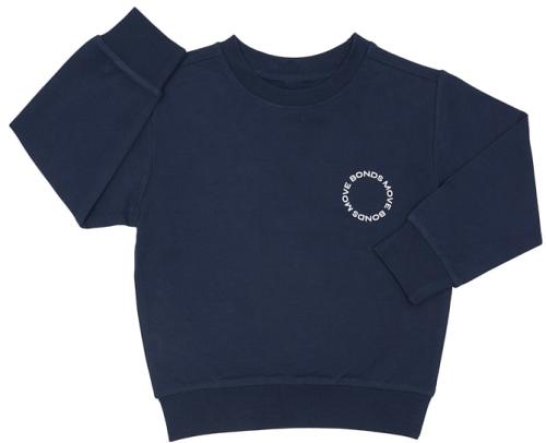 Bonds Kids Move Terry Pullover in Almost Midnight Size:
