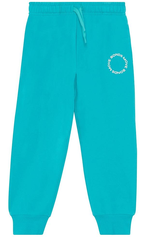 Bonds Kids Move Terry Trackie in Underwater Teal Size: