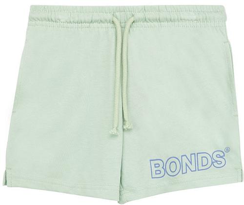 Bonds Kids Pull On Relaxed Short in Mint Breeze Size: