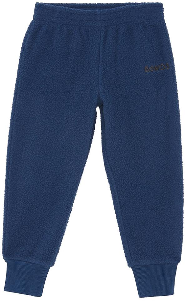 Bonds Kids Teddy Fleece Trackie in Bastille Blue Size: