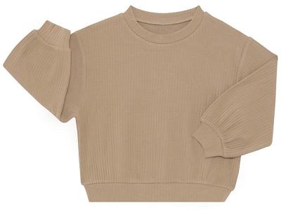 Bonds Kids Wide Rib Pullover in Almond Latte Size: