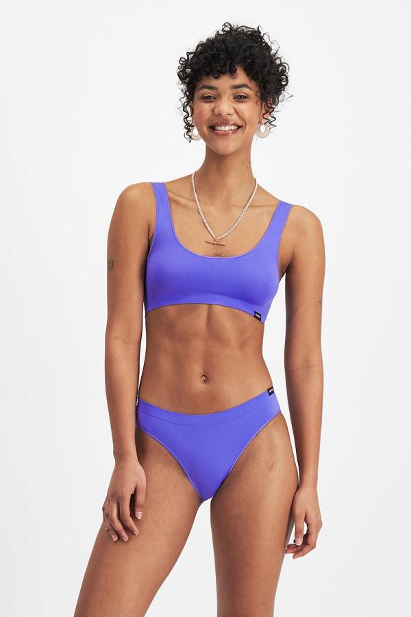 Bonds Match Its Seamless Bikini in Amped Purple Size: