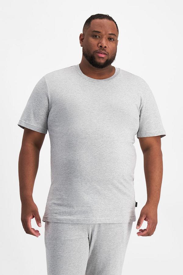 Bonds Men's Cotton Sleep Tee in New Grey Marle Size: Large, Aussie Cotton