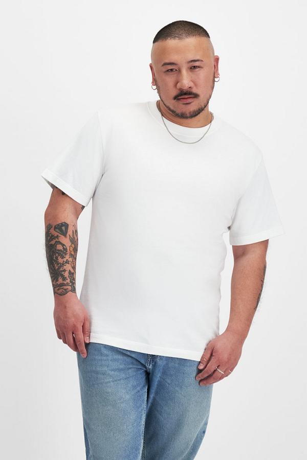 Bonds Men's Icons Heavy Weight Tee in Nu White Size: