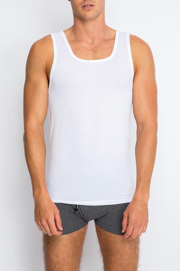 Bonds Men's New Coral Island Singlet in White Size: