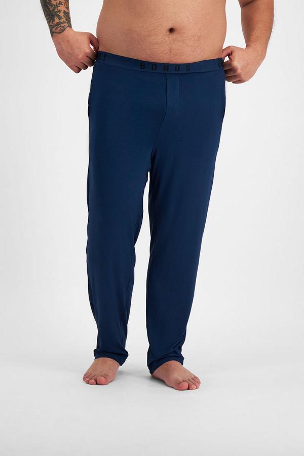 Bonds Men's Sleep Viscose Bamboo Pant in Lapis Lazuli Size: