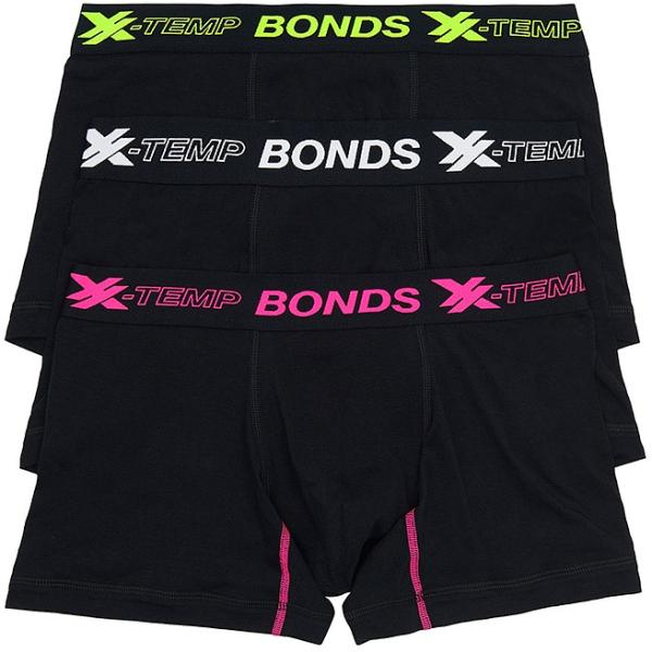 Bonds Men's X-temp Trunk 3 Pack Size: