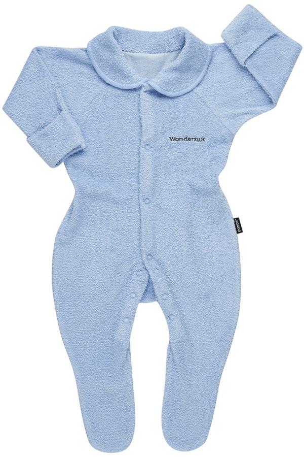 Bonds Newbies Original Poodlette Wondersuit in Blueberry Cream Size: