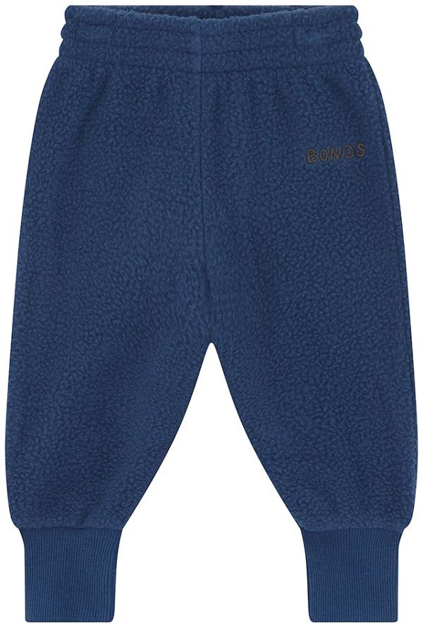 Bonds Newbies Teddy Fleece Trackie in Bastille Blue Size: