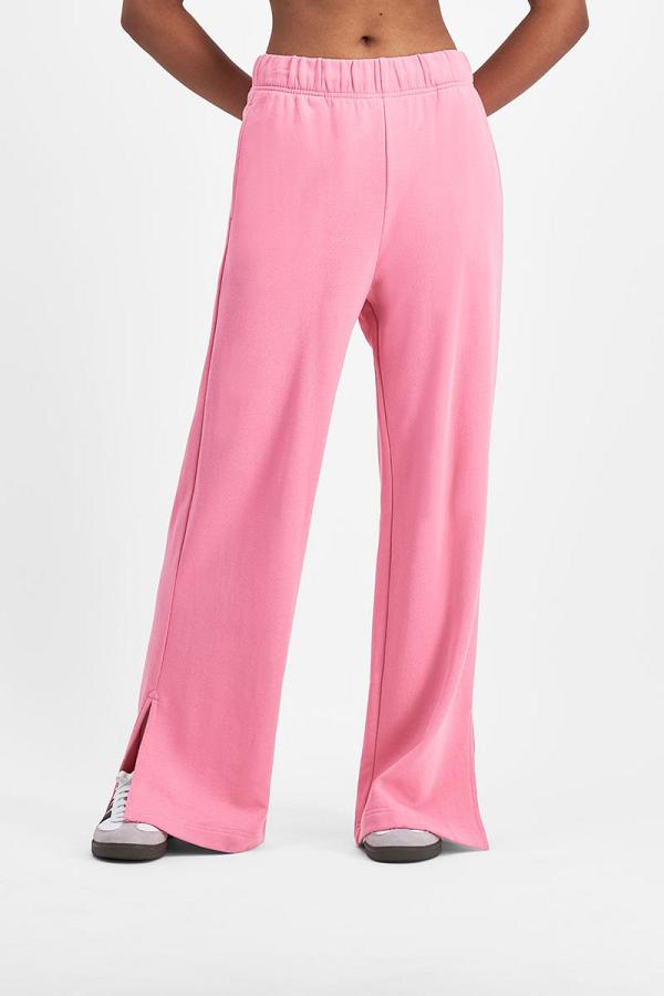 Bonds Originals Cotton Straight Leg Trackie in Pink Bug Size:
