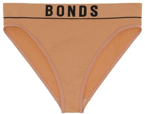 Bonds Retro Rib™ Seamless Hi Bikini in Blushed Size:
