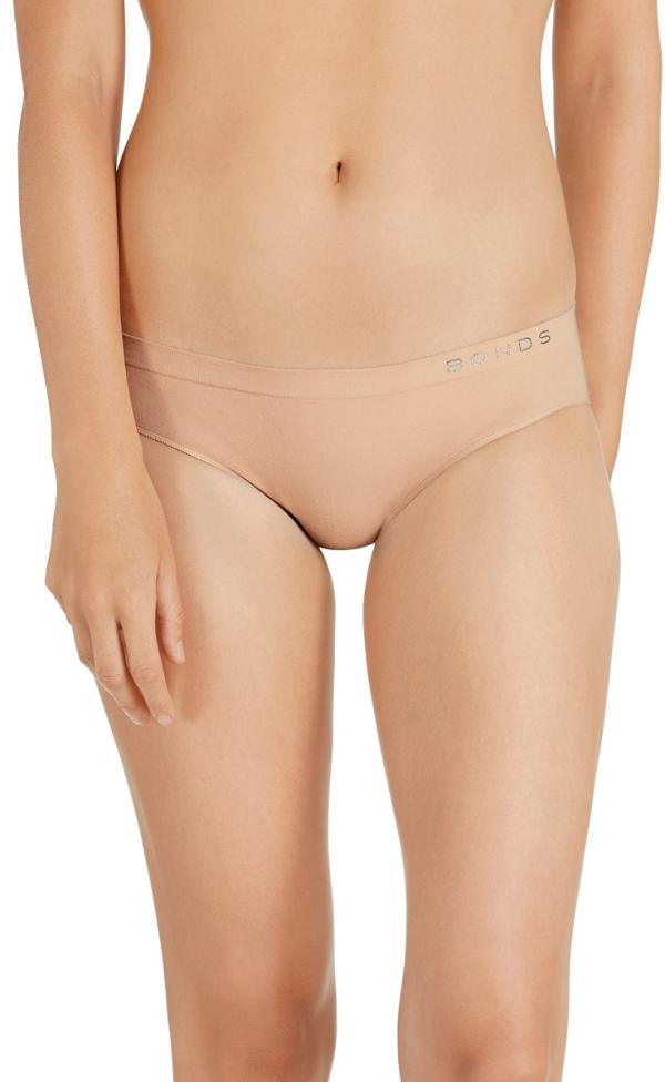 Bonds Seamless Bikini in Base Blush Size: