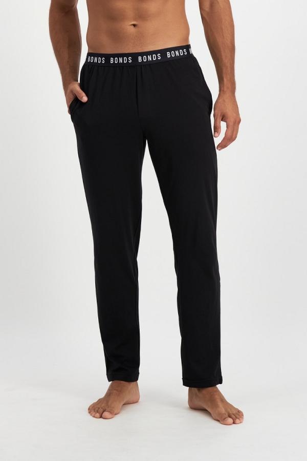 Bonds Sleep Jersey Pant in Black Size: