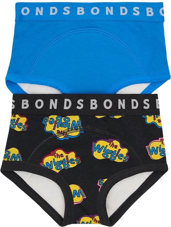 Bonds Toddler x The Wiggles Whoopsies 2 Pack in The Wiggles/Free Spirit Size: