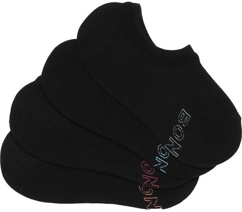 Bonds Womens Cotton Logo Light Sneaker Socks 4 Pack Size:
