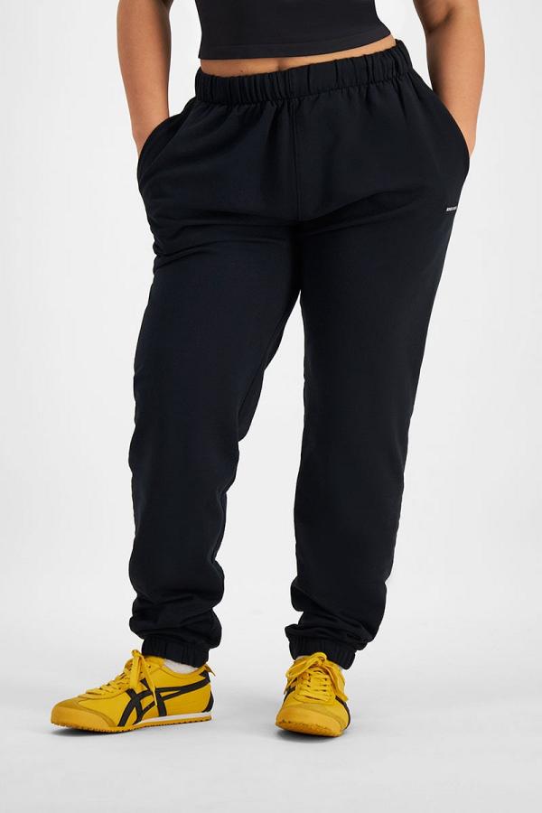 Bonds Women's Cotton Move Jogger in Nu Black Size: Medium, Aussie Cotton