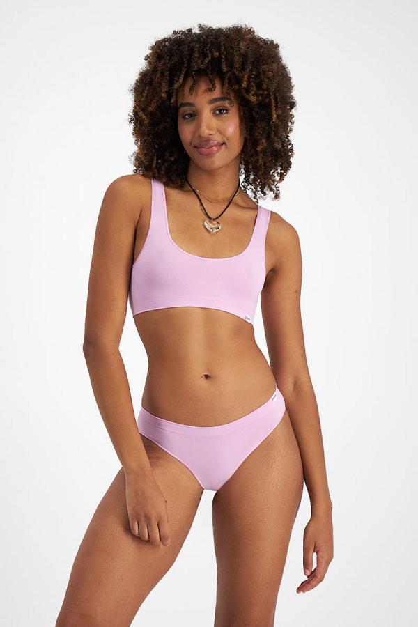 Bonds Women's Match Its Seamless Bikini in Lavender Garden Size: