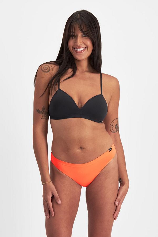 Bonds Women's Match Its Seamless Bikini in Orange Dust Size: