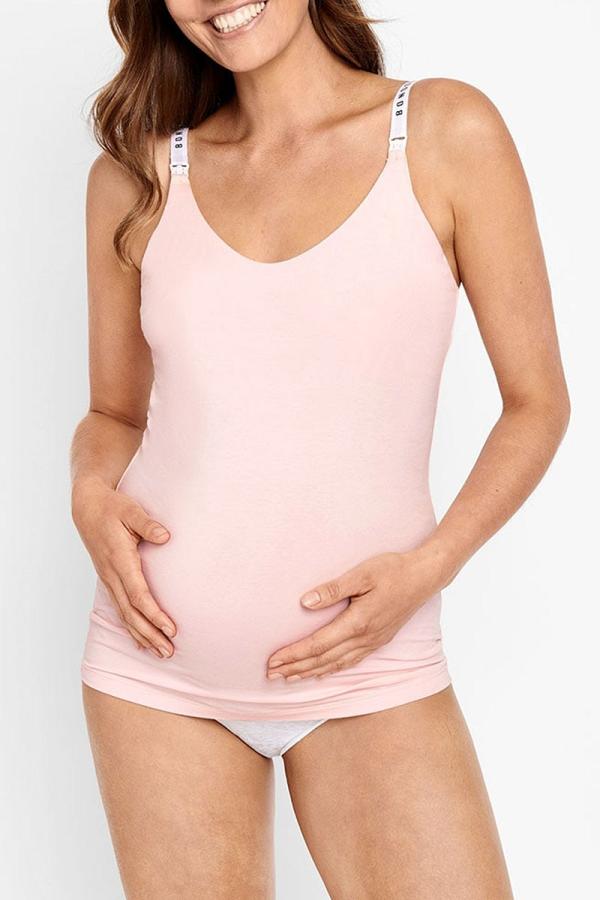 Bonds Women's Originals Maternity Support Singlet Bra in Rocksalt Size: