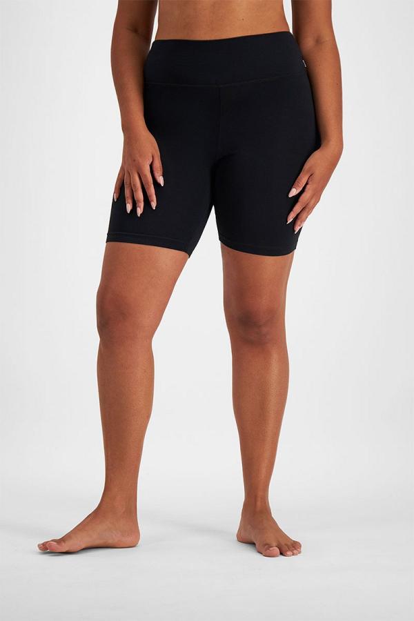 Bonds Women's Sleep Viscose Bamboo Blend Short in Nu Black Size: XS, Moisture-Wicking