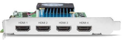 AJA KONA HDMI 4-Channel HDMI Capture Card for Multi-Channel HD or Single Channel UltraHD