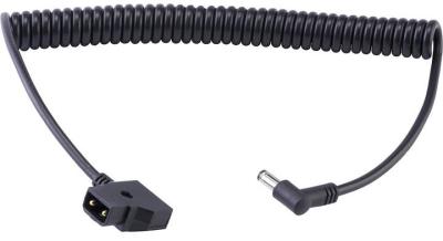 Atomos D-Tap to DC Locked Connector Barrel Coiled Cable